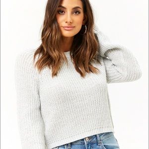 Light Gray Knit Sweater